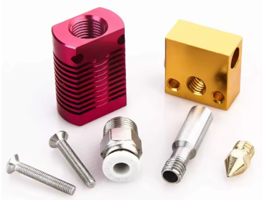 Kit de boquilla Hotend, bloque de calor de aluminio para Ender-3 CR10 CR10S Pro con funda