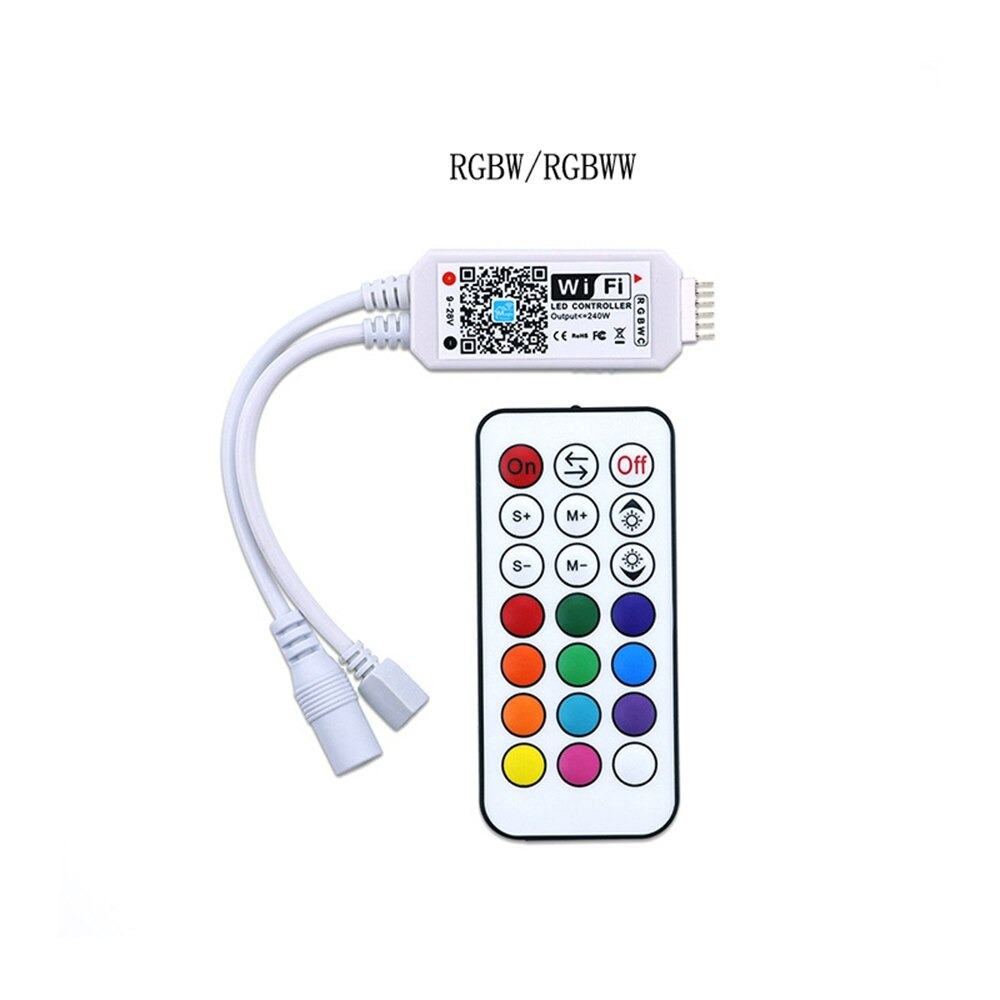 Control Wifi RGBW/RGBWW + 21Key de Control de RF