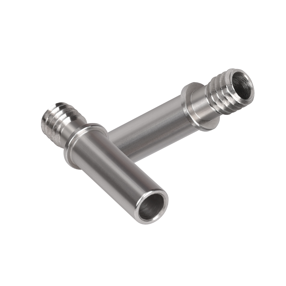 Garganta con tubo PTFE Vástago de 6mm rosca M6 x 26