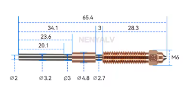 Boquilla para Creality K1C-K1 Max