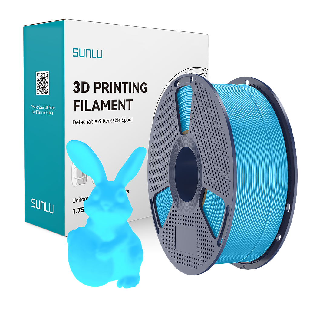 SUNLU Filamento PLA – Brilla en la Oscuridad
